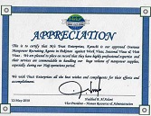 Appreciation Letter