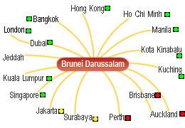 Map of Cities in South-East Asia